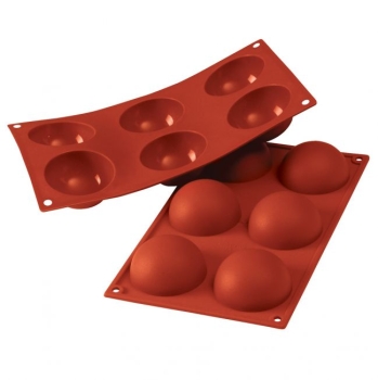 Silicone Mould for Baking - Hemisphere 7cm